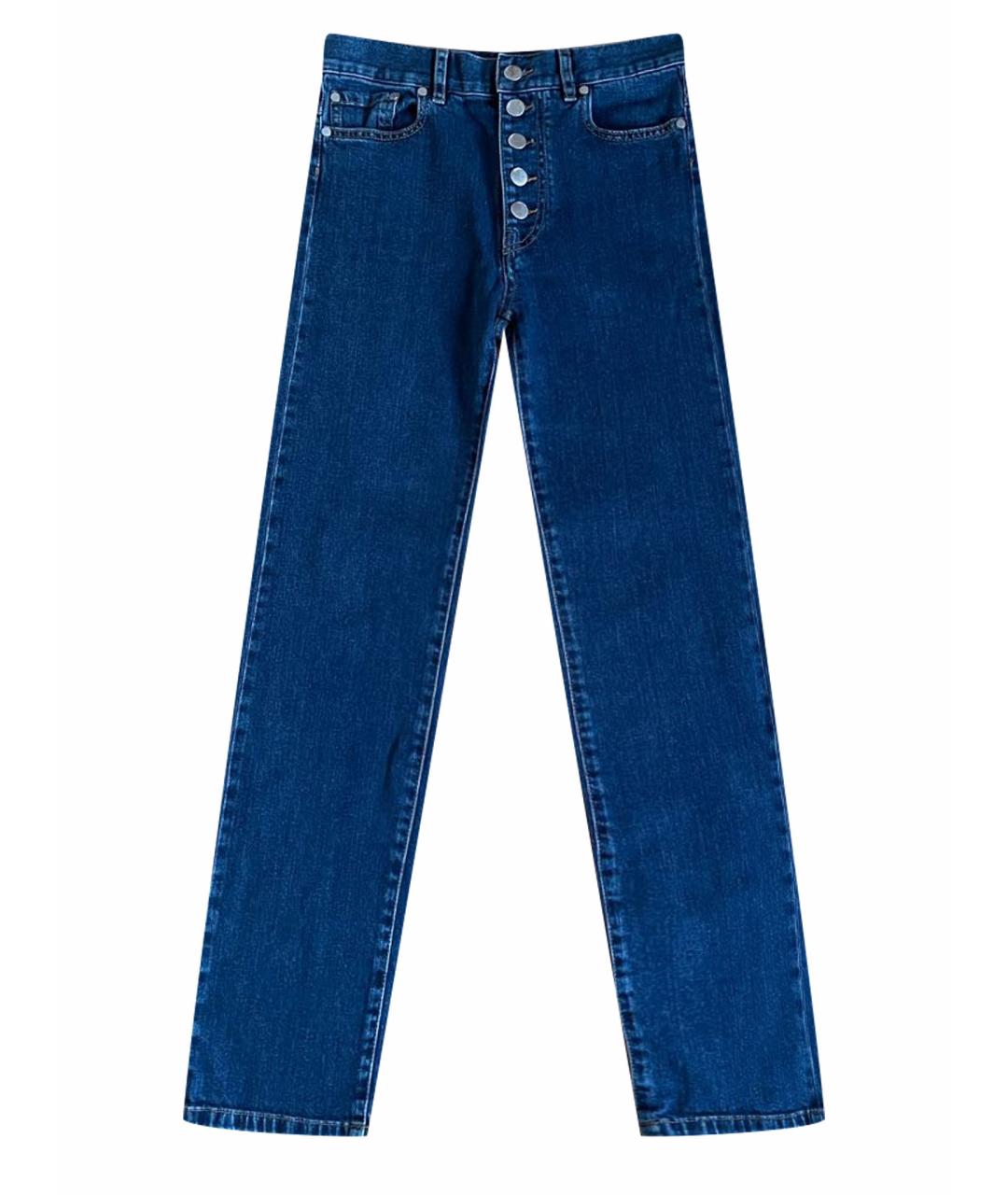 JOSEPH Синие хлопковые прямые джинсы, фото 1