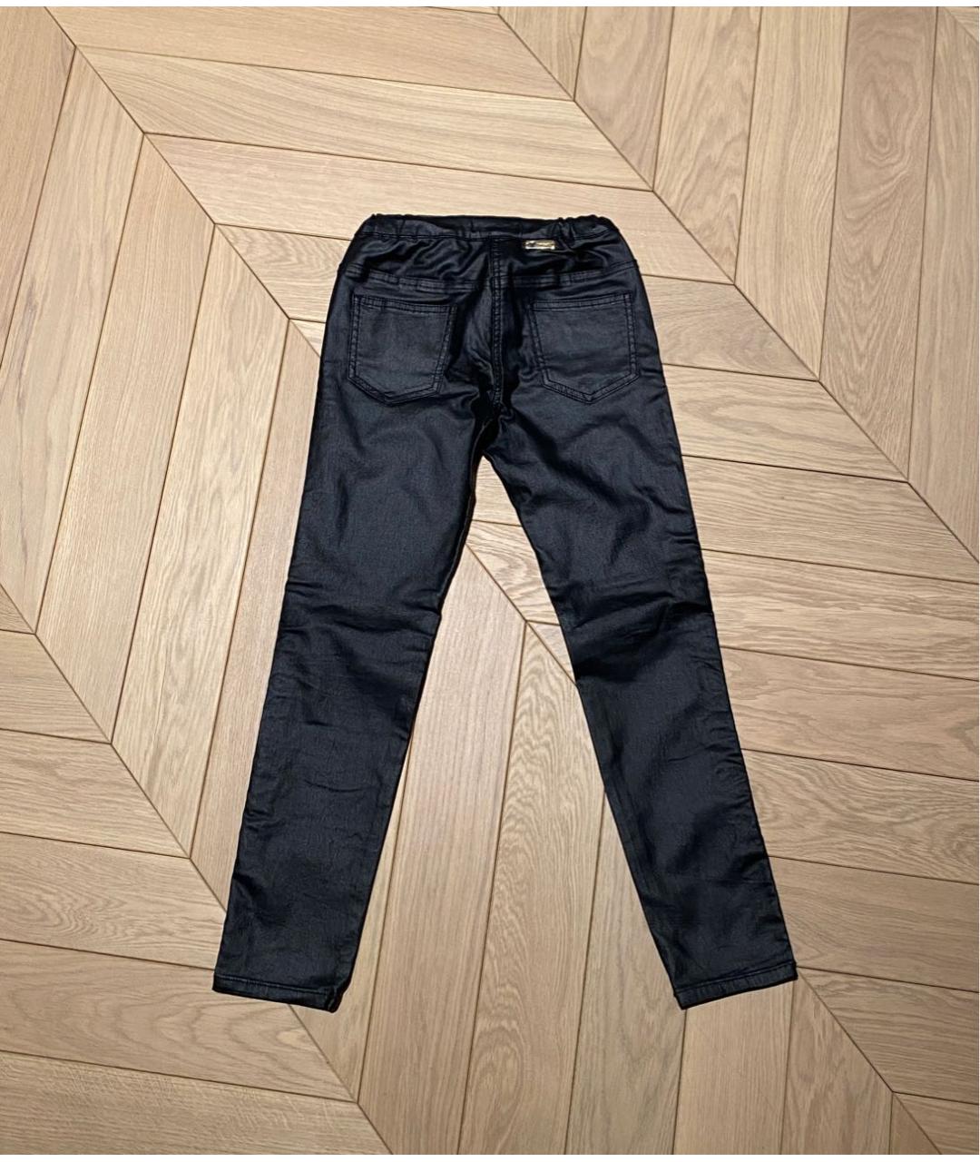 TWIN-SET Черные вискозные брюки и шорты, фото 3