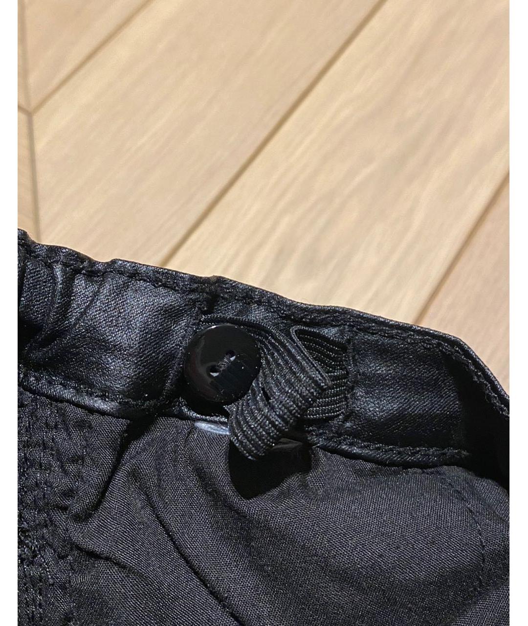 TWIN-SET Черные вискозные брюки и шорты, фото 5