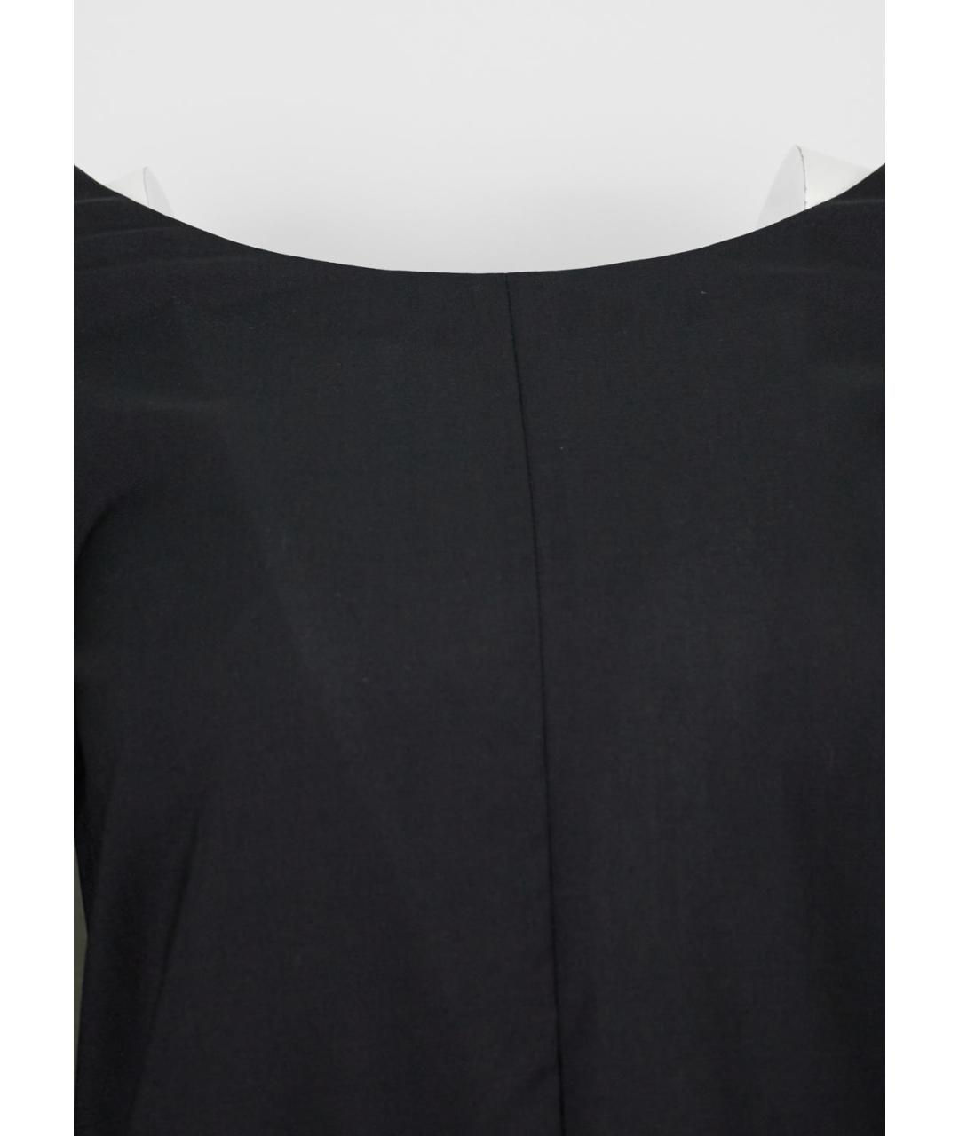 CELINE Черная шерстяная блузы, фото 4
