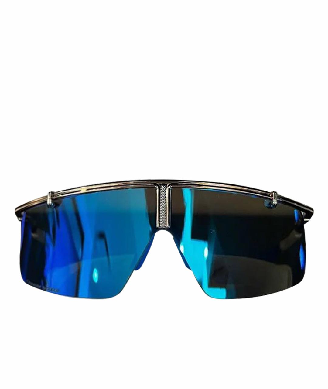CHROME HEARTS Голубые металлические солнцезащитные очки, фото 1