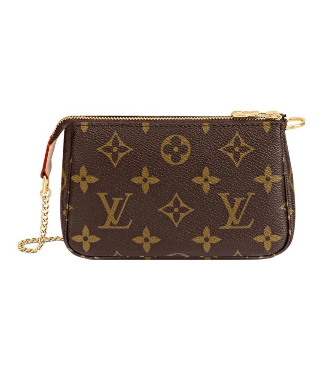 LOUIS VUITTON Коричневая сумка с короткими ручками, фото 1