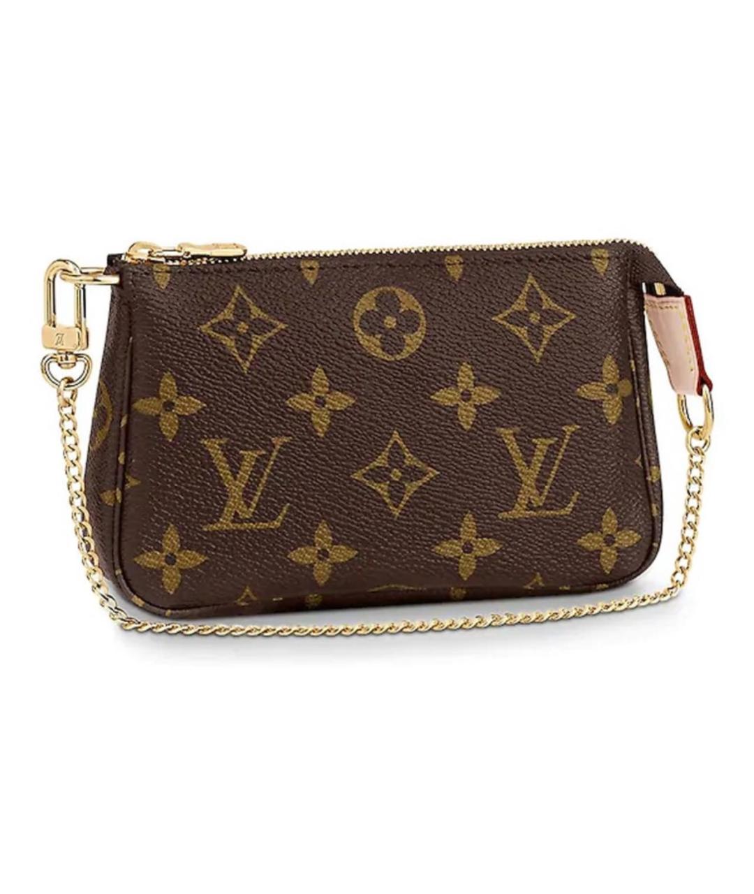 LOUIS VUITTON Коричневая сумка с короткими ручками, фото 2