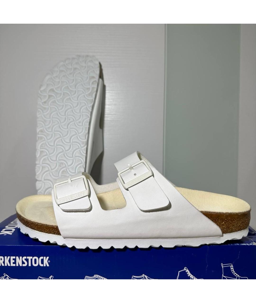 BIRKENSTOCK Белые сандалии, фото 5