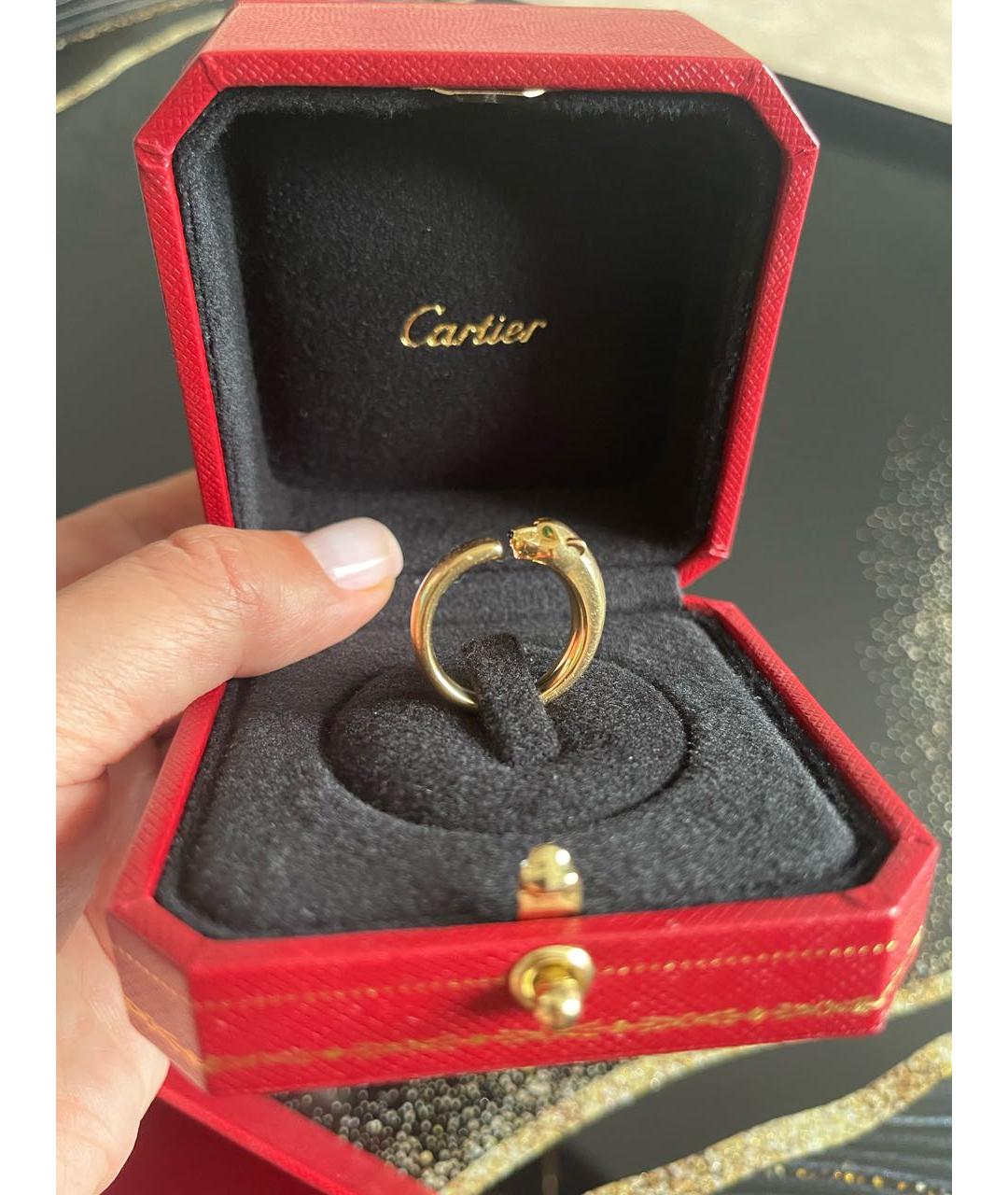 CARTIER Желтое кольцо из желтого золота, фото 3