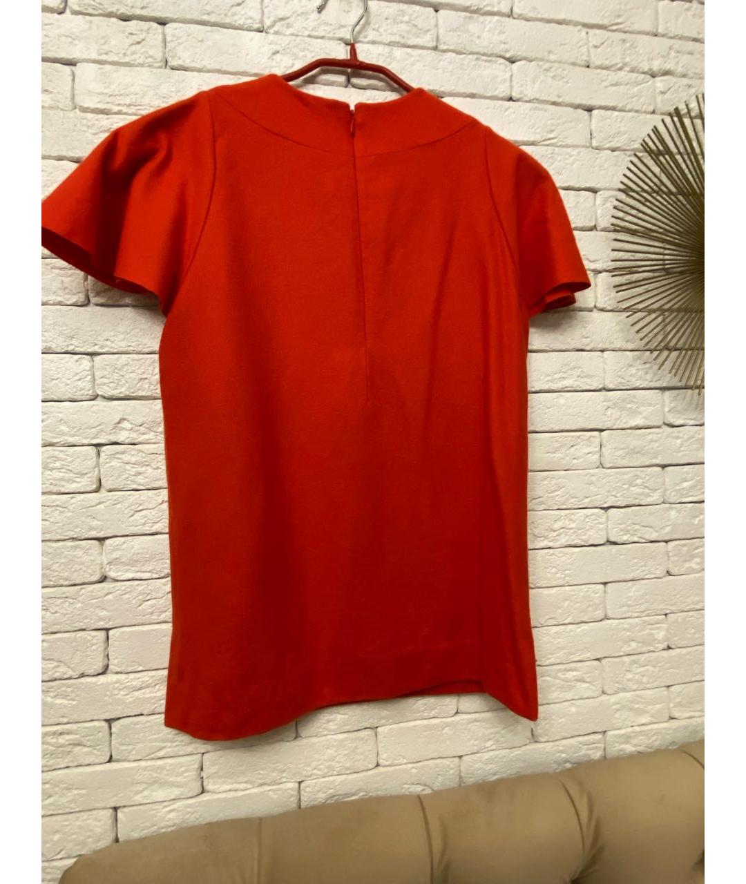 COS Красная шерстяная блузы, фото 2