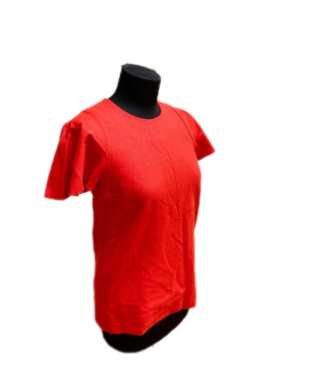 COS Красная шерстяная блузы, фото 6
