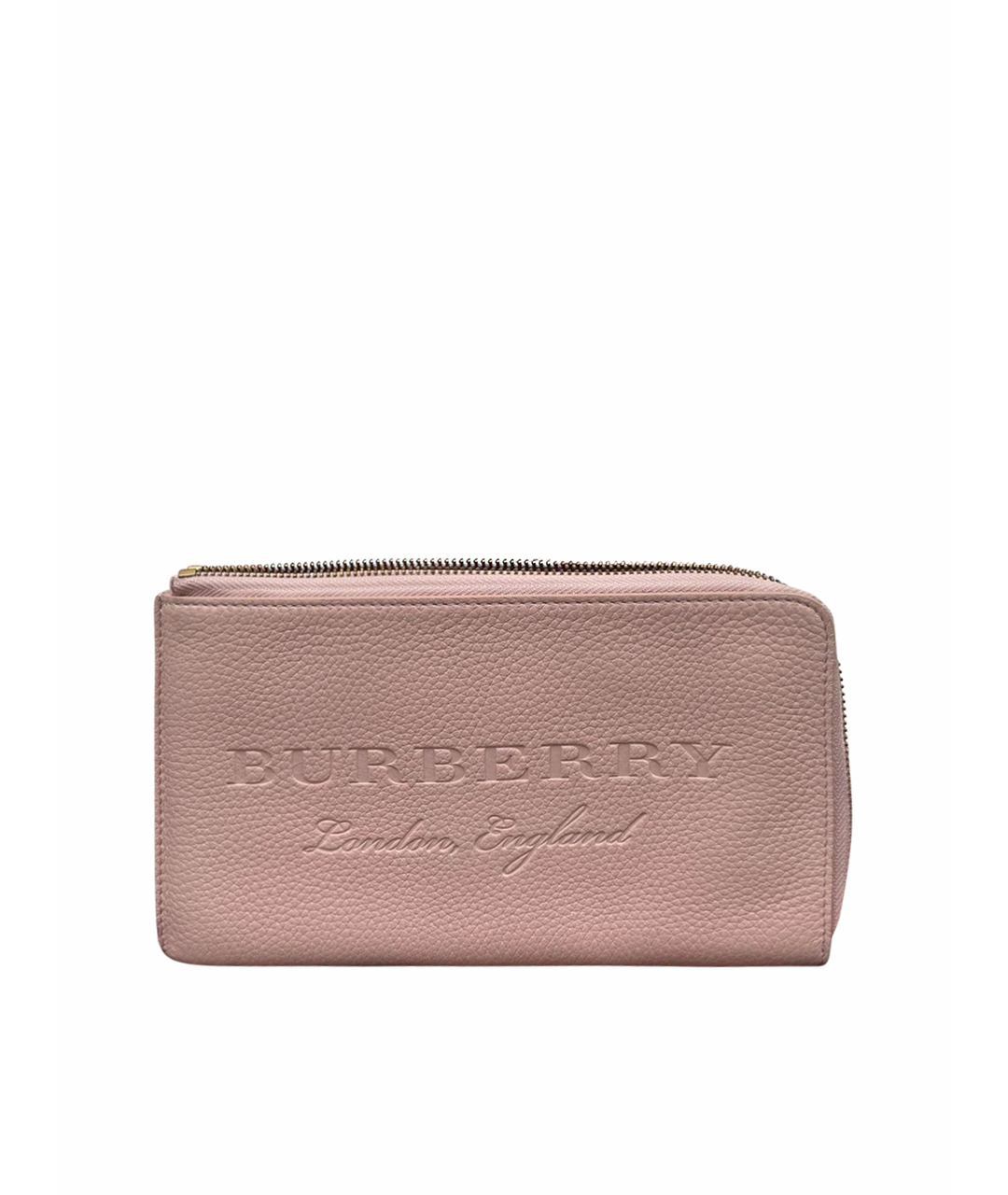 BURBERRY Розовый кожаный кошелек, фото 1