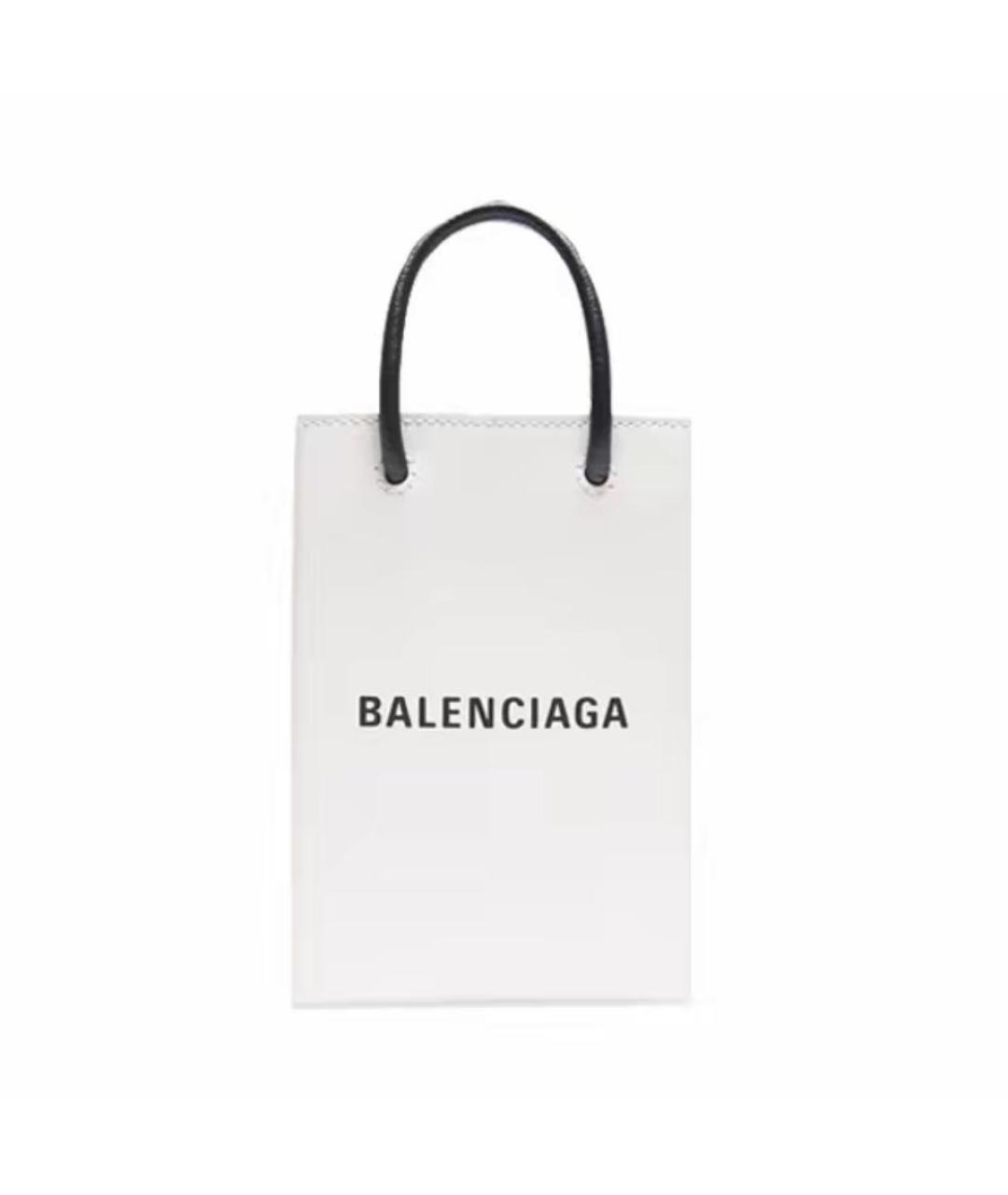 BALENCIAGA Белая сумка тоут, фото 1