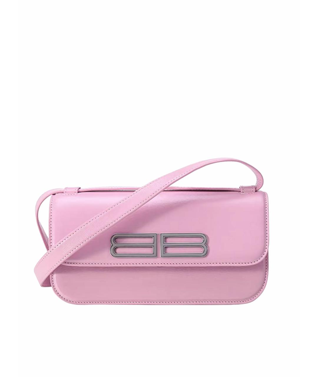 BALENCIAGA Розовая сумка через плечо, фото 1