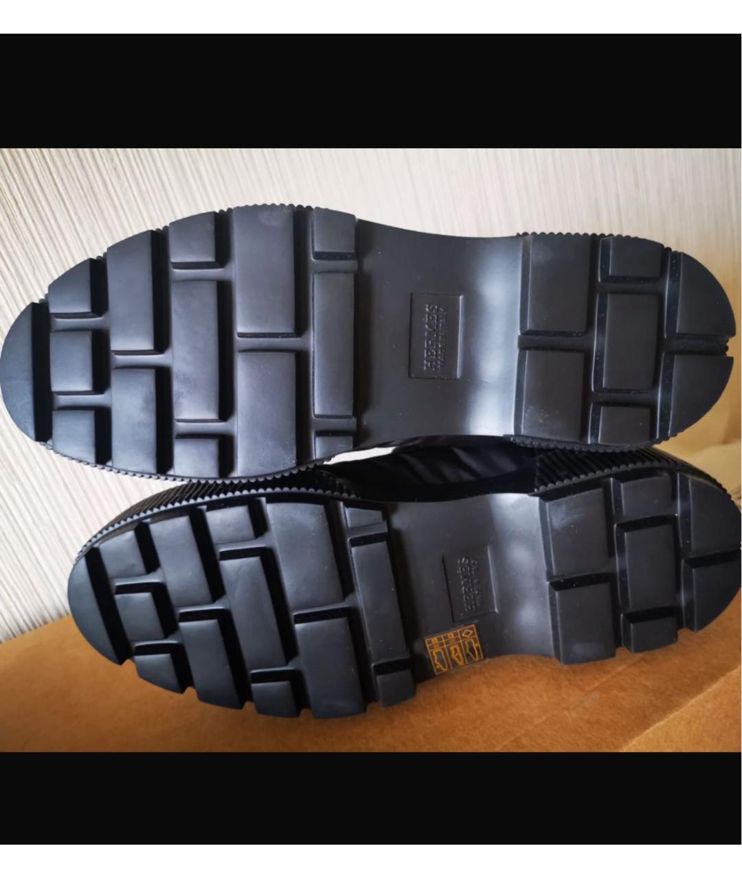 HERMES PRE-OWNED Черные кожаные ботинки, фото 8