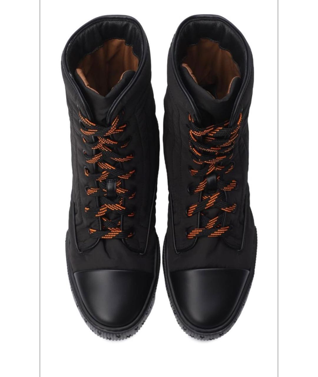 HERMES PRE-OWNED Черные кожаные ботинки, фото 3