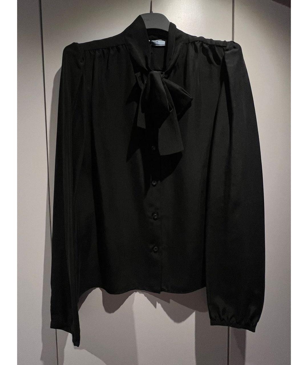 PRADA Черная блузы, фото 9