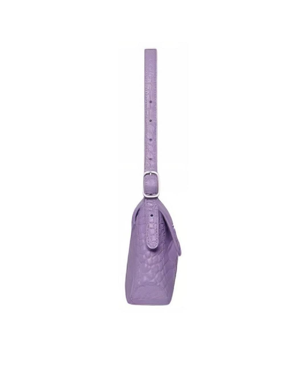 BALENCIAGA Фиолетовая сумка с короткими ручками, фото 3