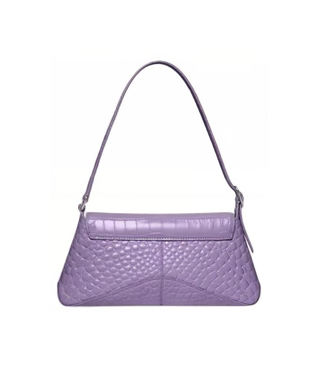 BALENCIAGA Фиолетовая сумка с короткими ручками, фото 4