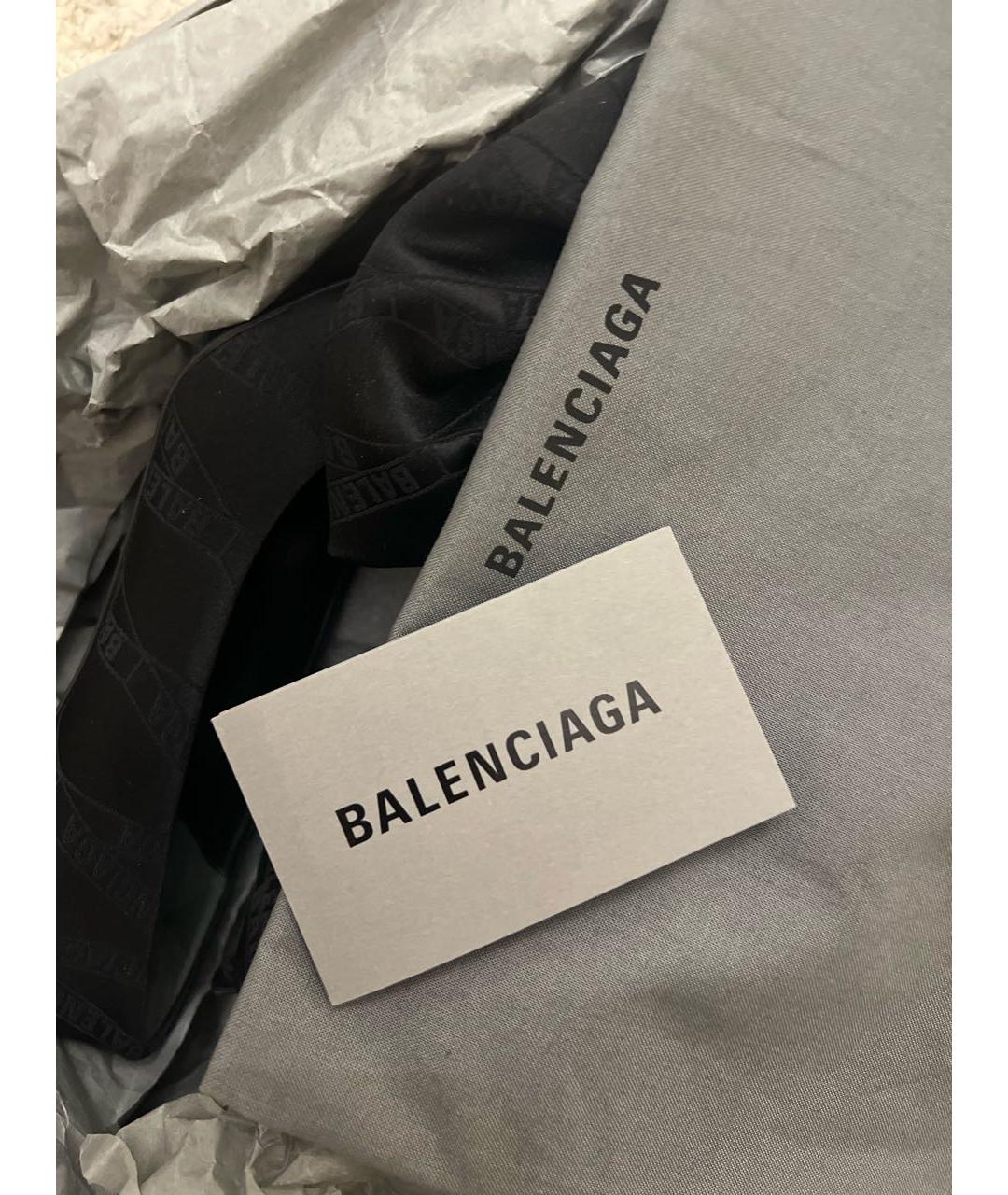 BALENCIAGA Черные туфли, фото 6