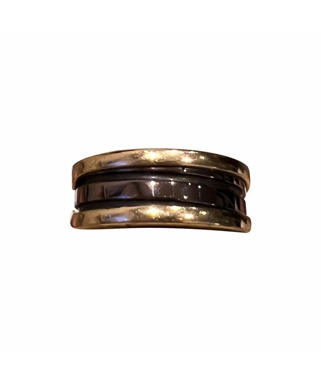 BVLGARI Коричневое кольцо из розового золота, фото 1
