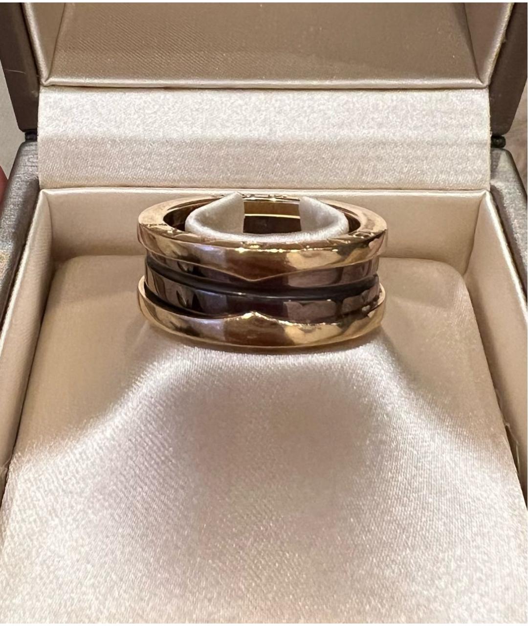 BVLGARI Коричневое кольцо из розового золота, фото 5