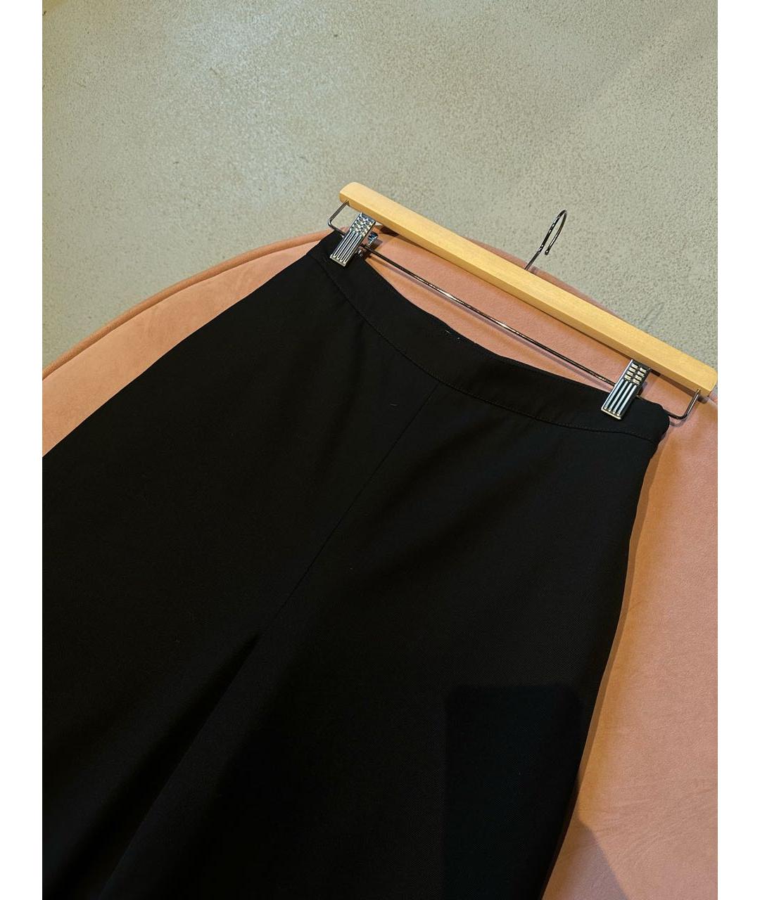 CELINE Черные брюки широкие, фото 2