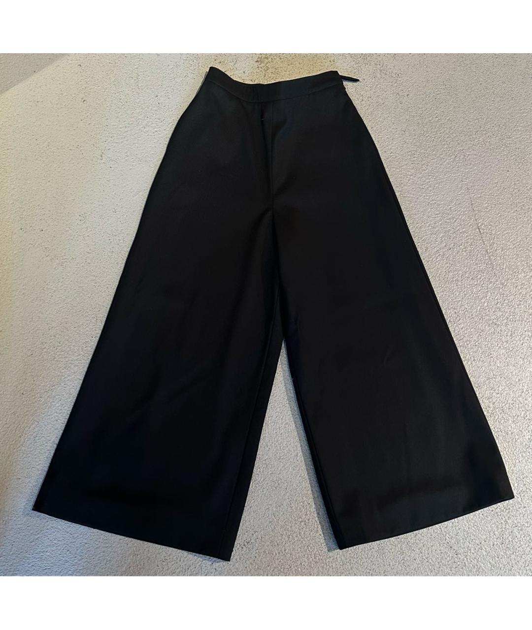 CELINE PRE-OWNED Черные брюки широкие, фото 5