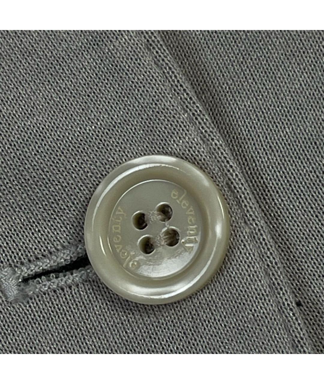 ELEVENTY Серый хлопковый жакет/пиджак, фото 3