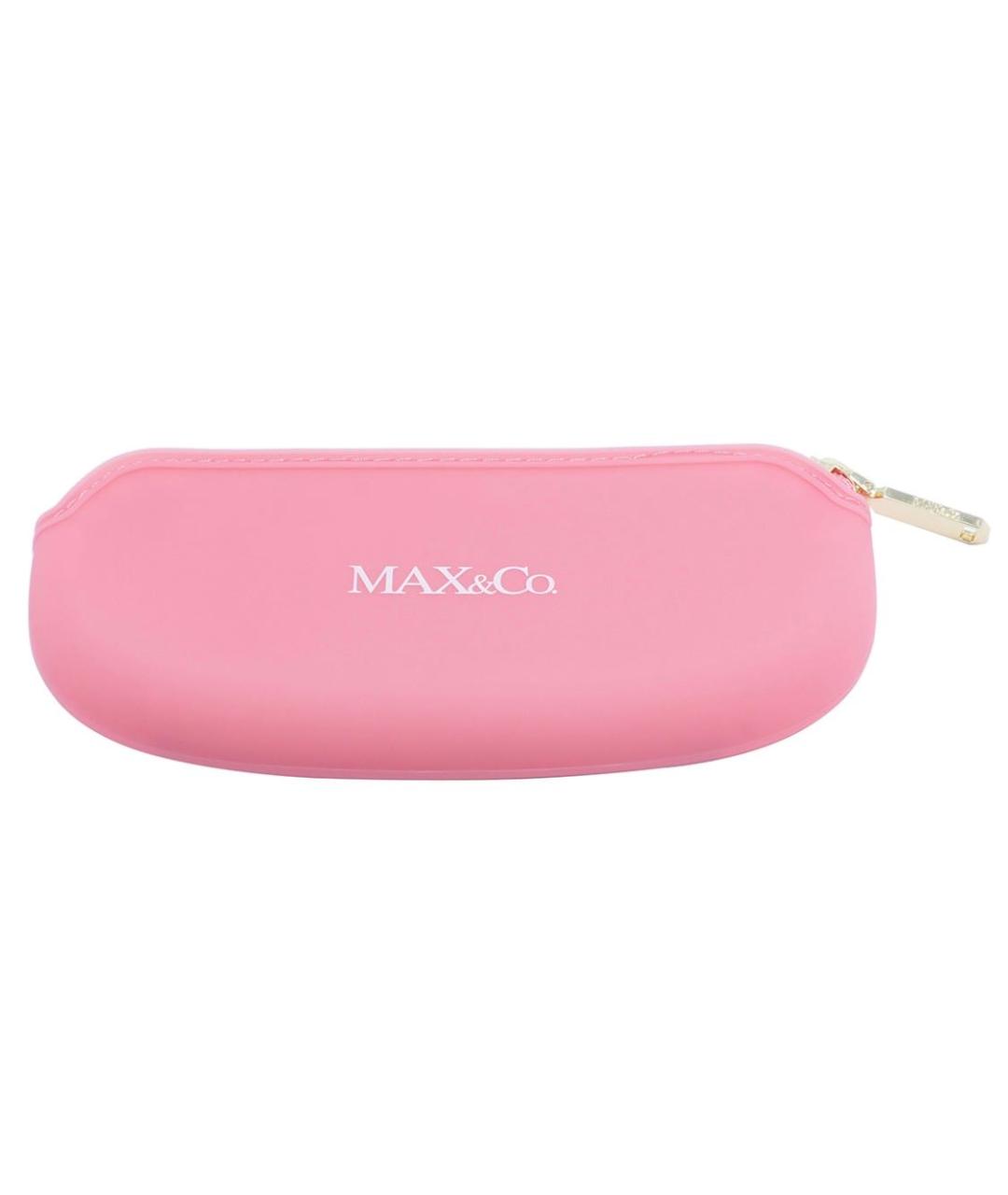 MAX&CO Розовые пластиковые солнцезащитные очки, фото 4