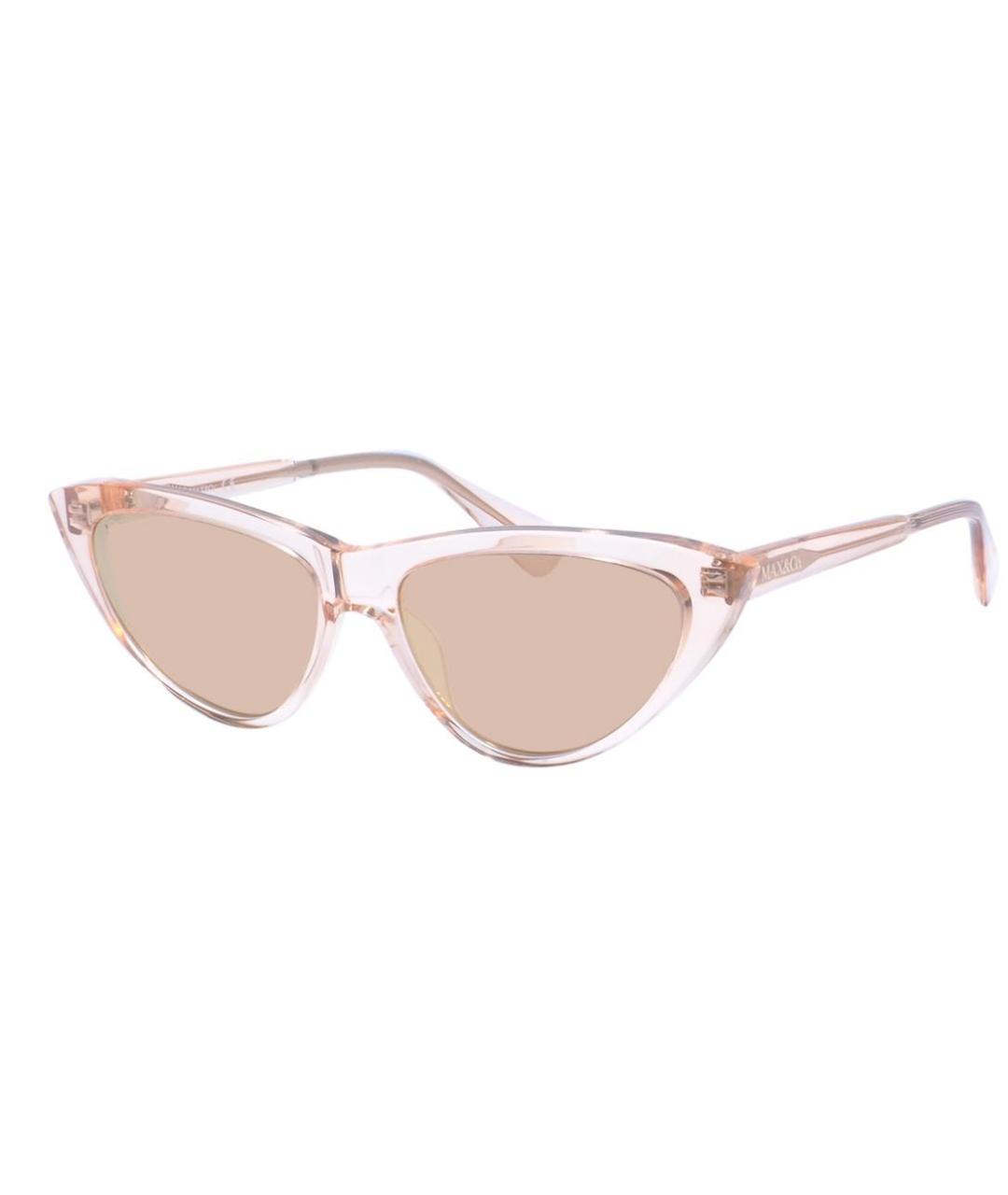 MAX&CO Розовые пластиковые солнцезащитные очки, фото 2