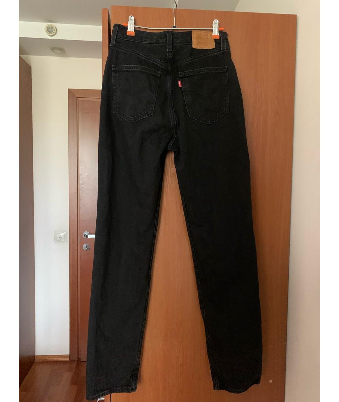 LEVI'S Черные прямые джинсы, фото 2