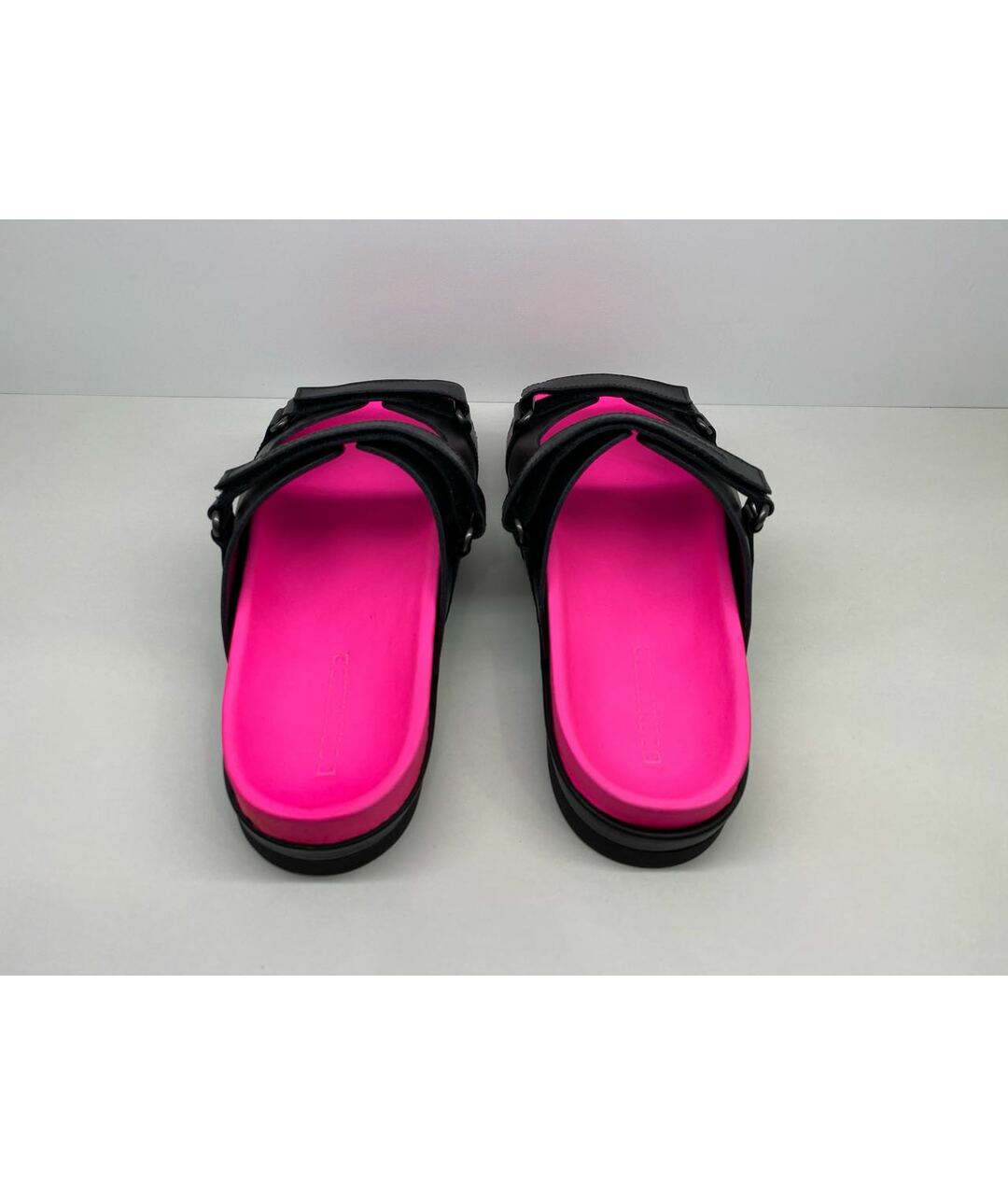 DSQUARED2 Черные кожаные сандалии, фото 3