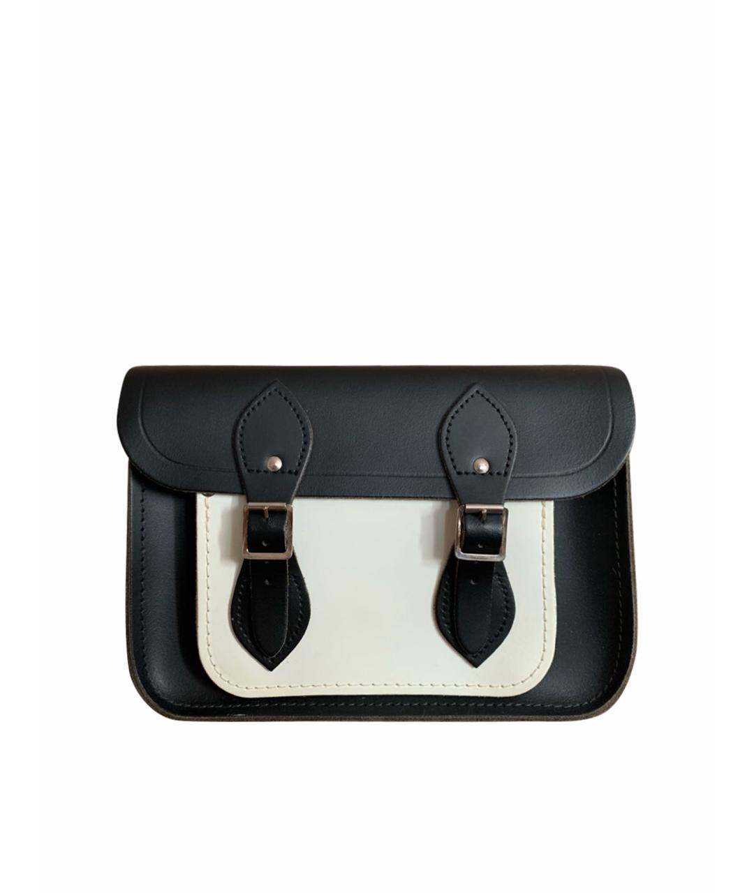 THE CAMBRIDGE SATCHEL COMPANY Черная кожаная сумка через плечо, фото 1