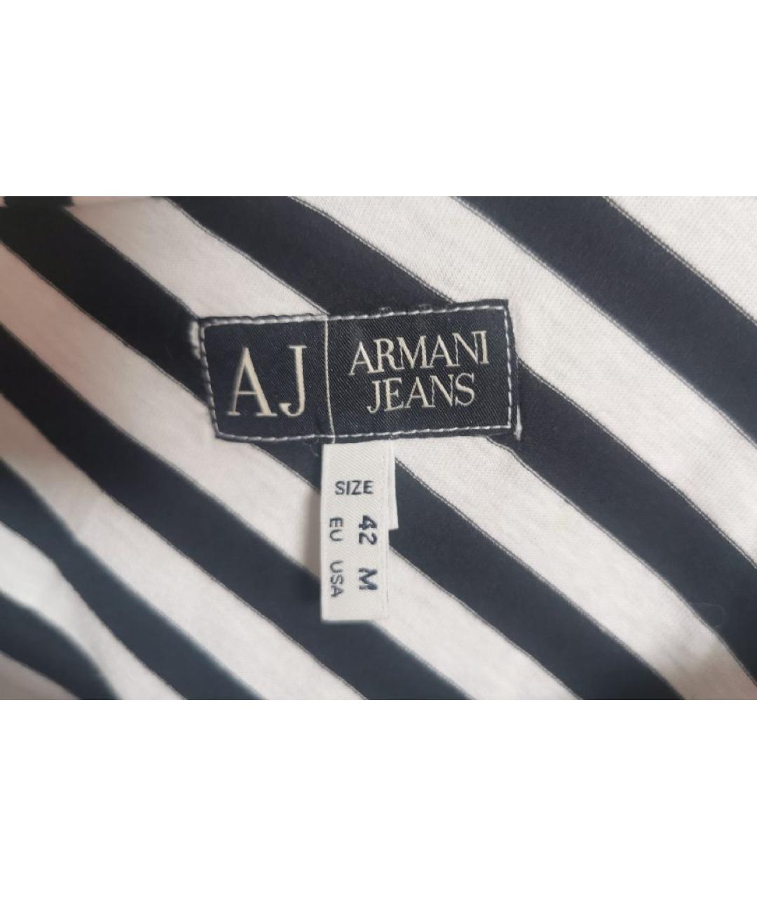 ARMANI JEANS Хлопко-эластановое повседневное платье, фото 3