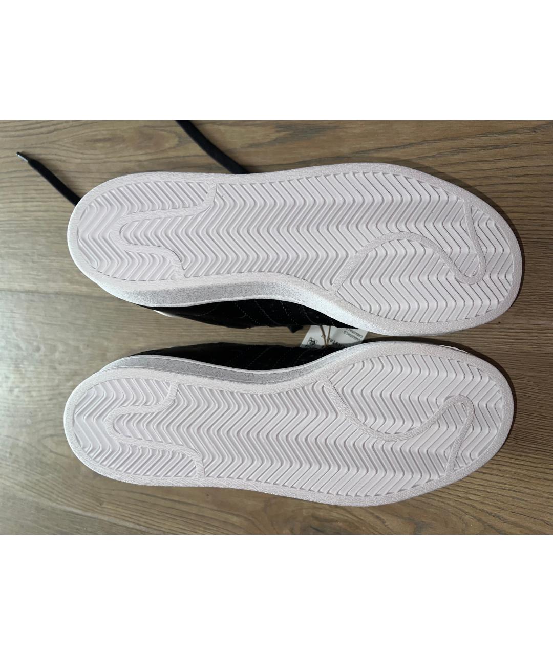 ADIDAS Черные кеды, фото 4