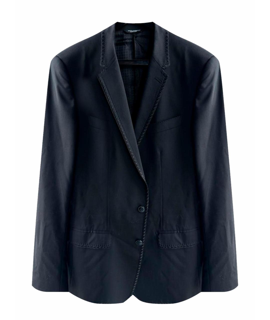 DOLCE&GABBANA Черный костюм-тройка, фото 1