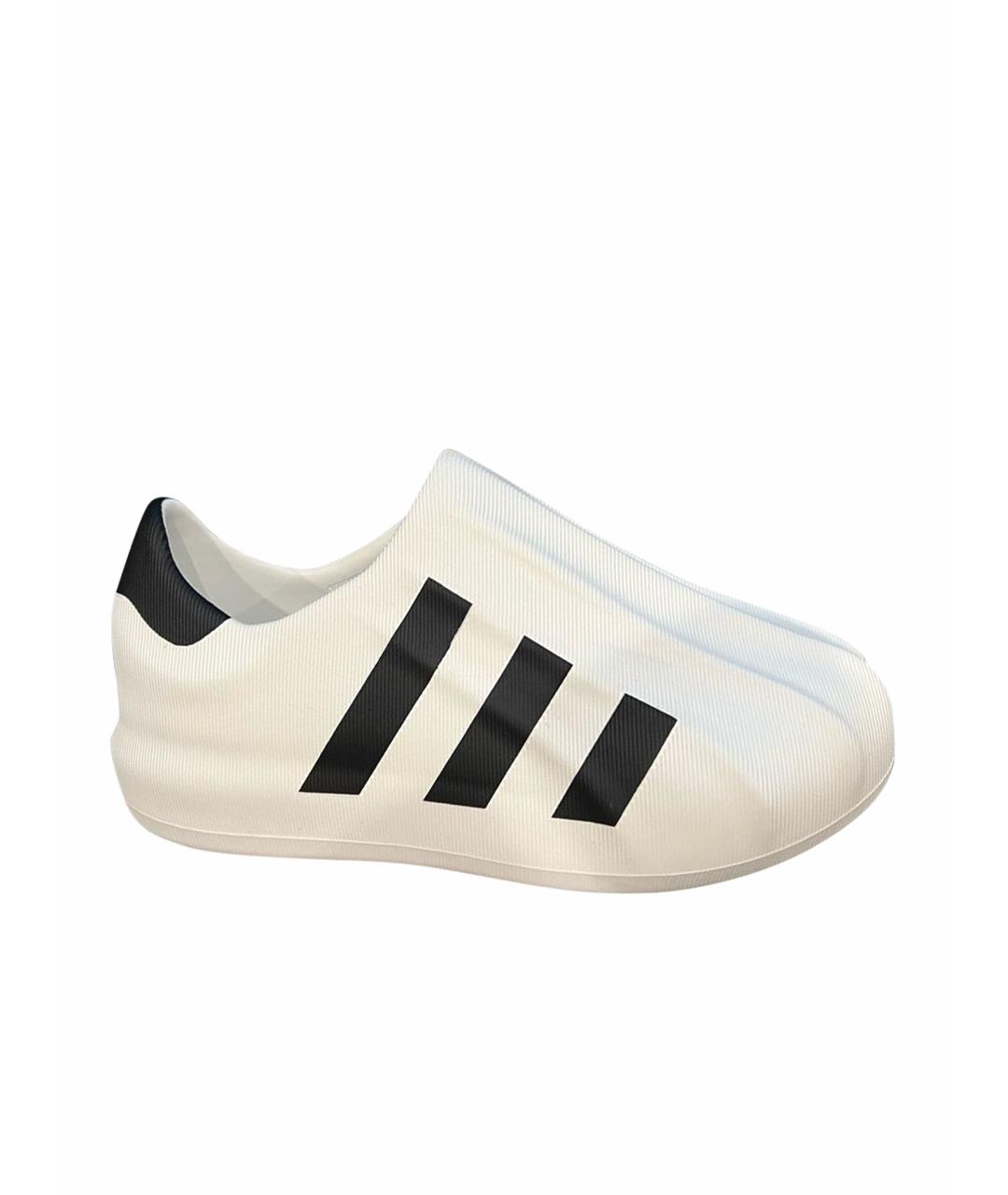 ADIDAS Белые резиновые кроссовки, фото 1
