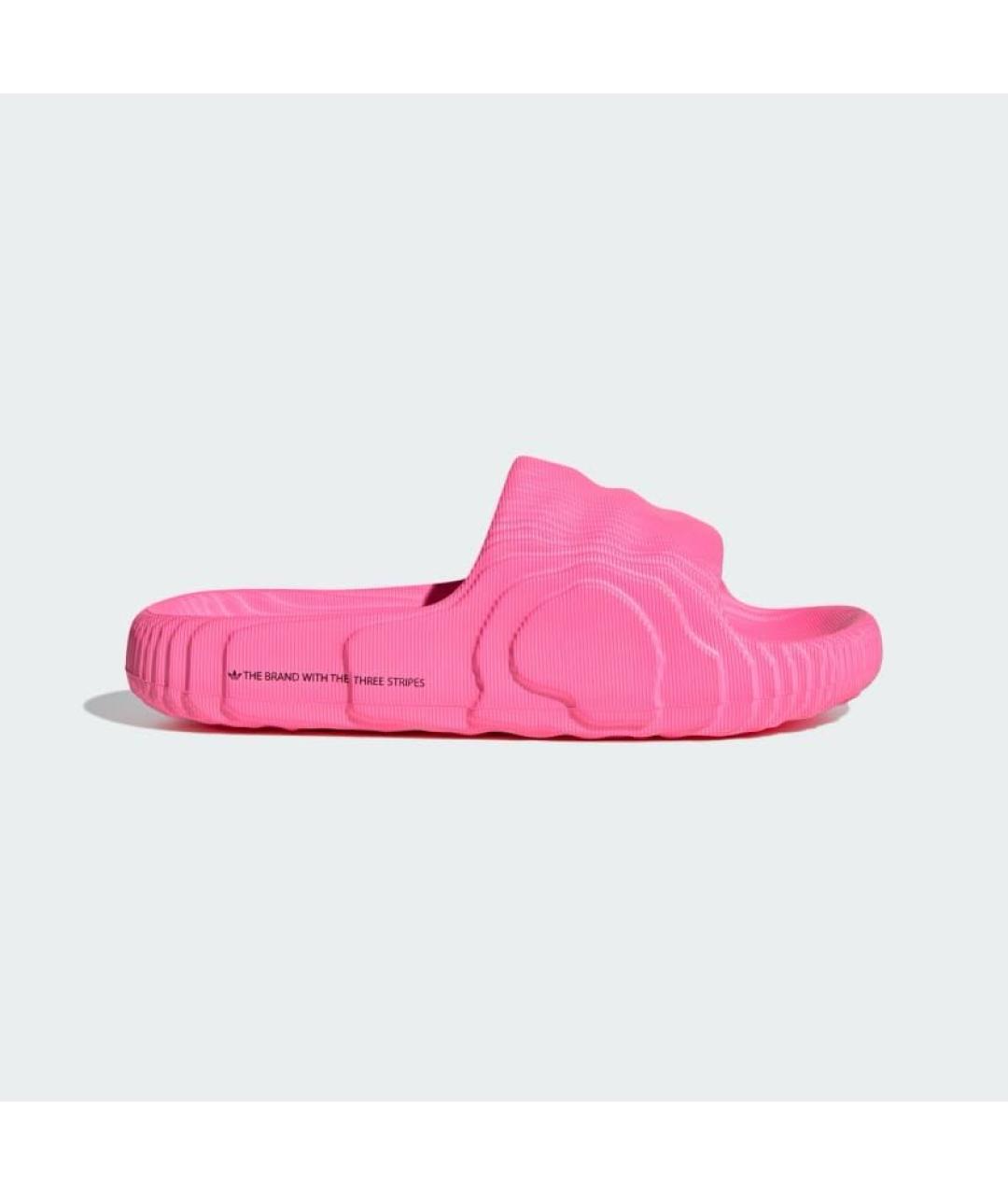 ADIDAS Розовые резиновые шлепанцы, фото 6