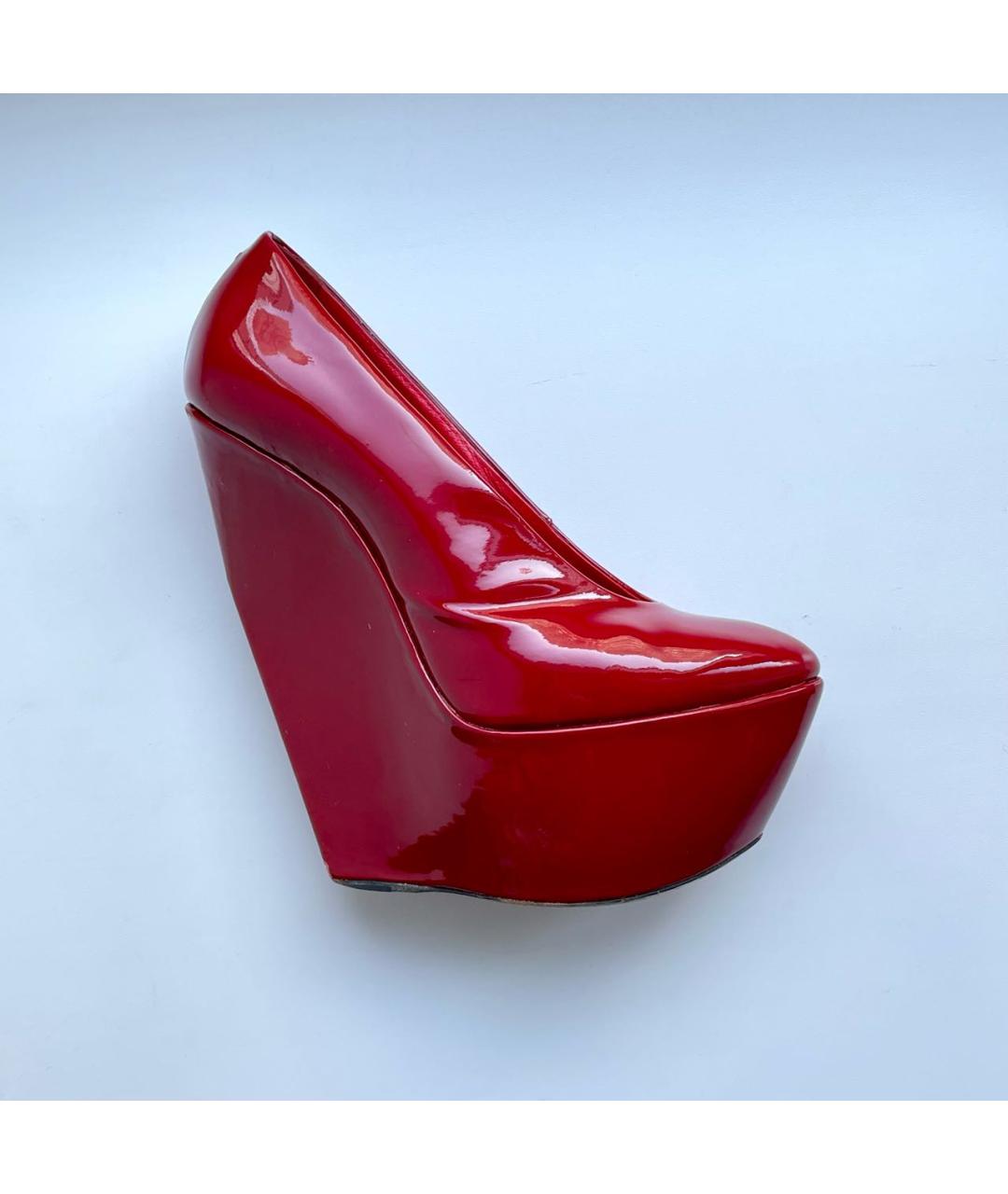 CASADEI Красные туфли из лакированной кожи, фото 9
