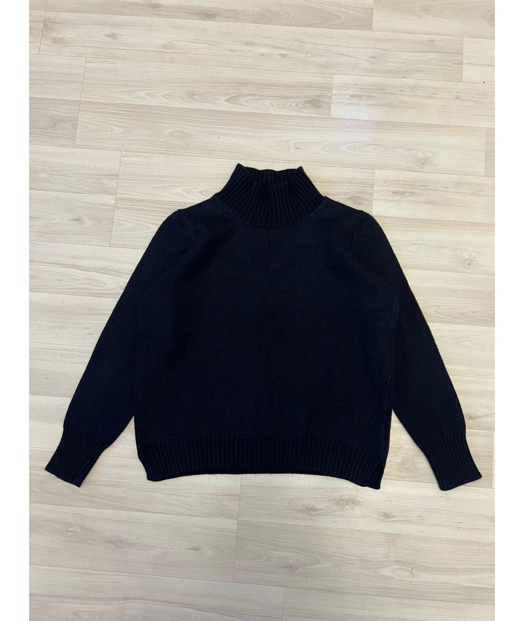 GRAN SASSO Темно-синий шерстяной джемпер / свитер, фото 2