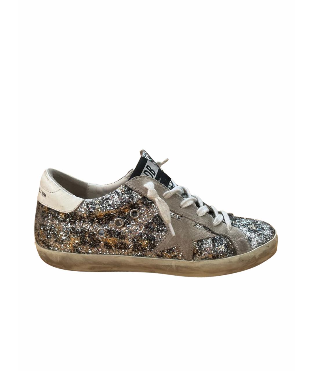 GOLDEN GOOSE DELUXE BRAND Мульти кожаные кеды, фото 1