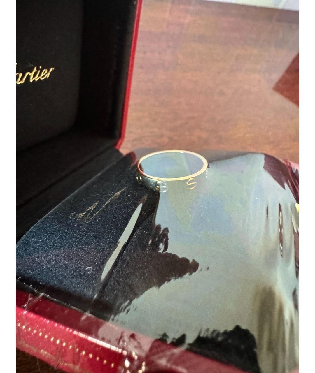 CARTIER Кольцо из желтого золота, фото 3
