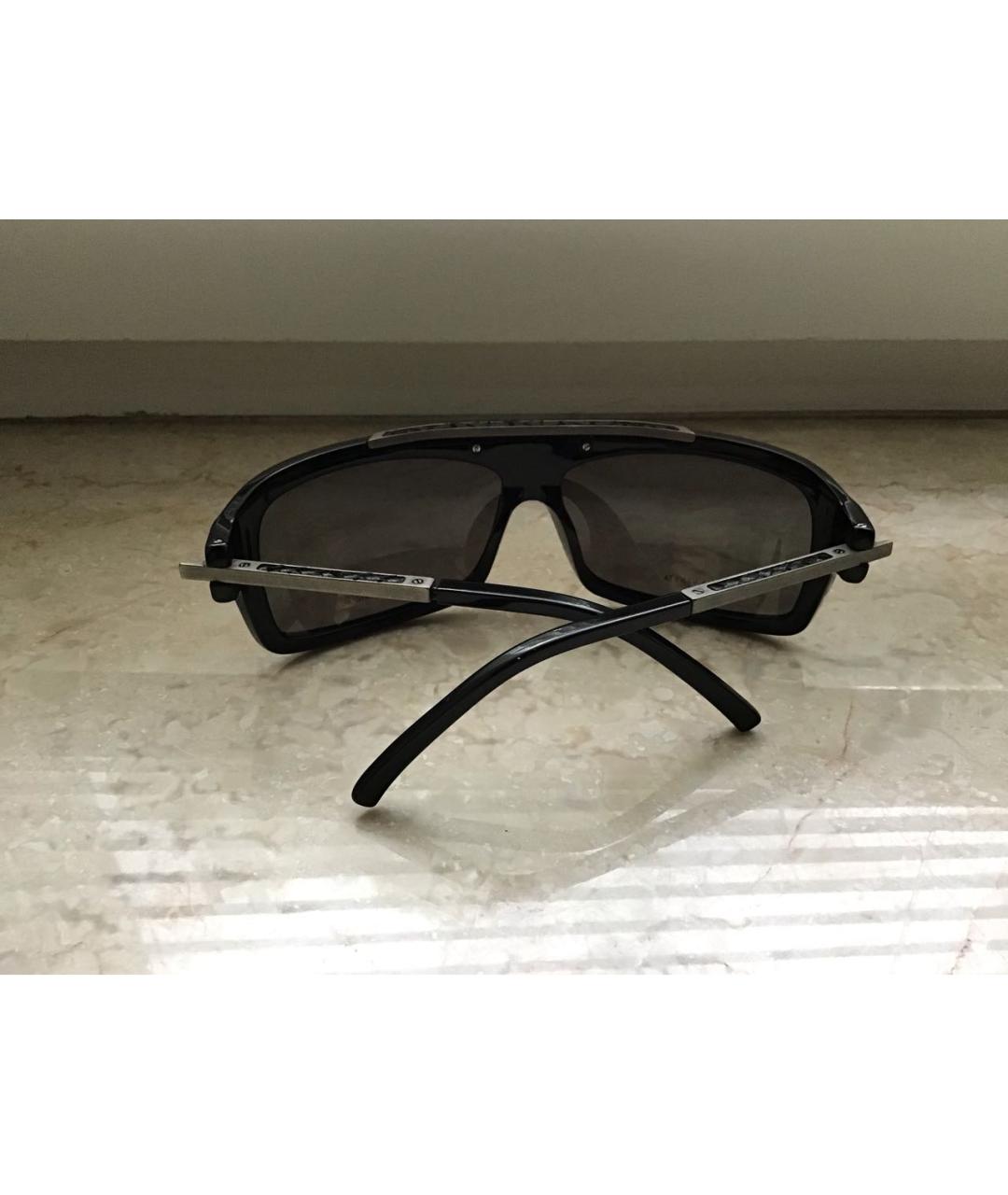 BOTTEGA VENETA Черные пластиковые солнцезащитные очки, фото 5