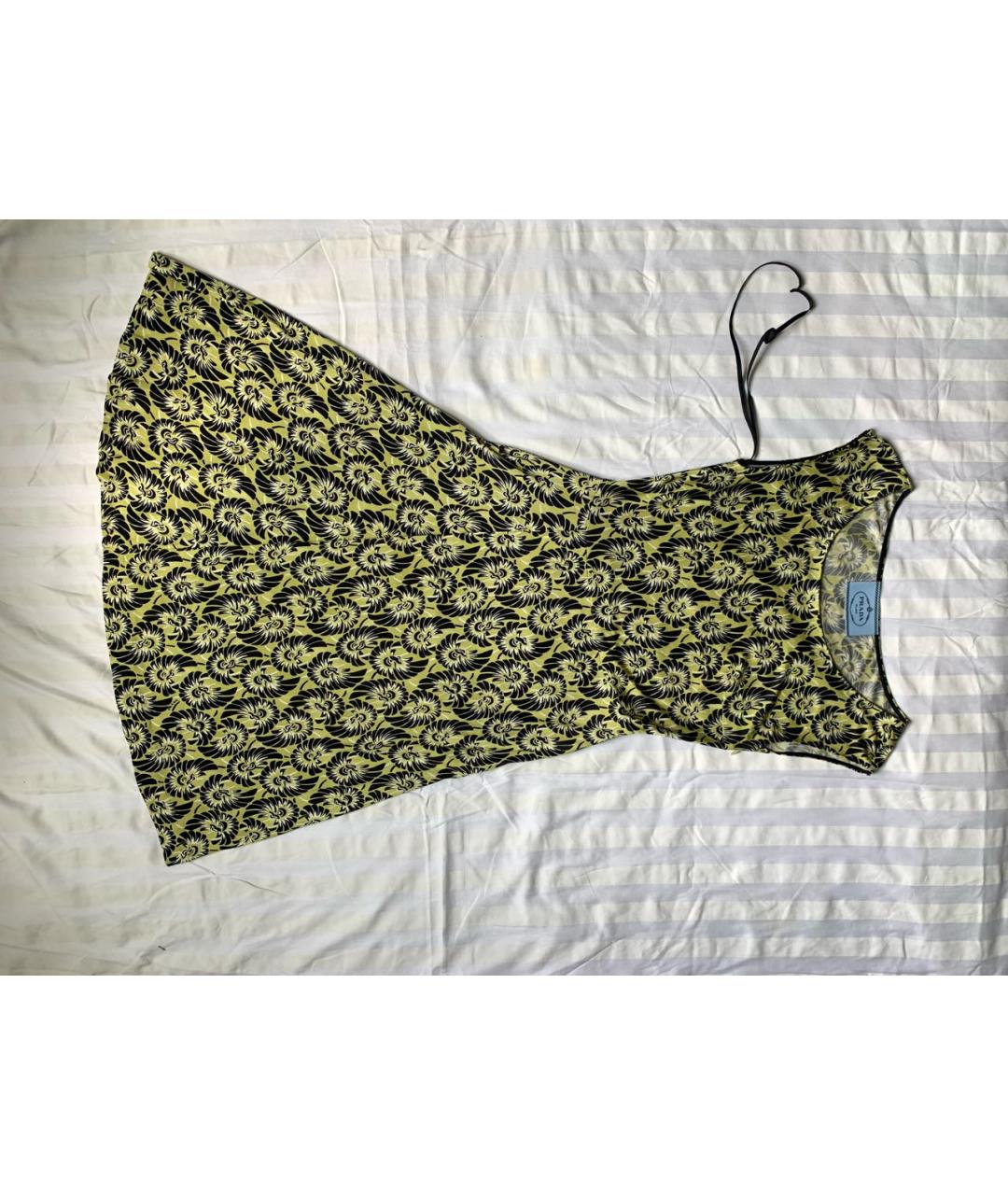 PRADA Шелковый сарафан, фото 3