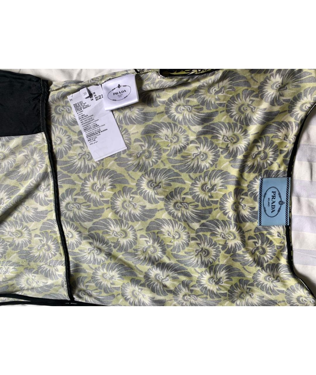 PRADA Шелковый сарафан, фото 2