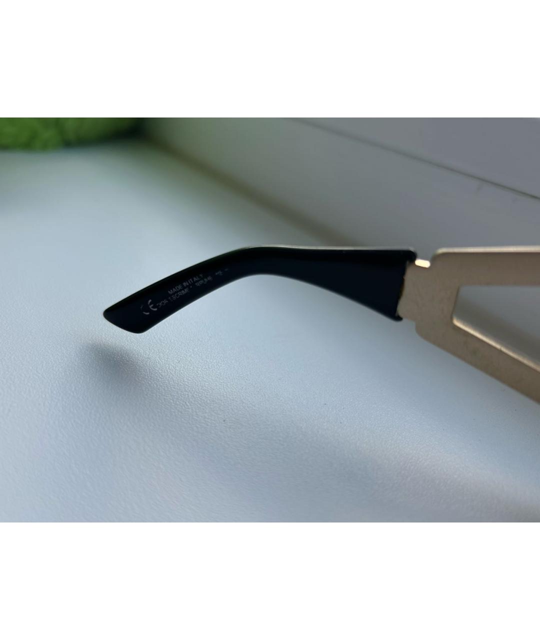 CHRISTIAN DIOR Коричневые пластиковые солнцезащитные очки, фото 3