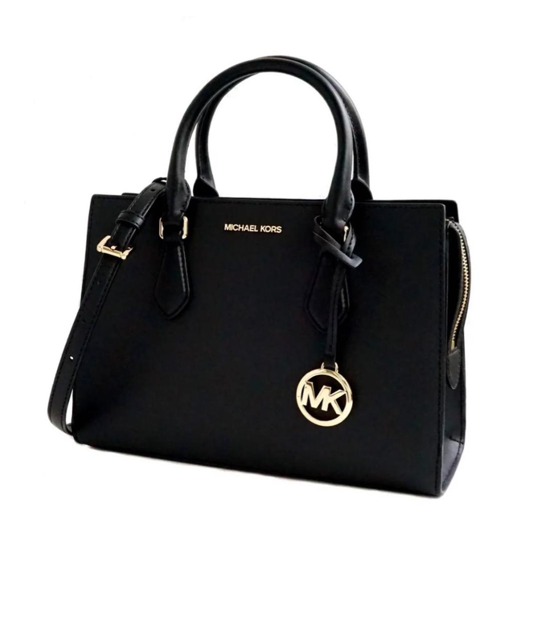 MICHAEL MICHAEL KORS Черная сумка тоут, фото 2