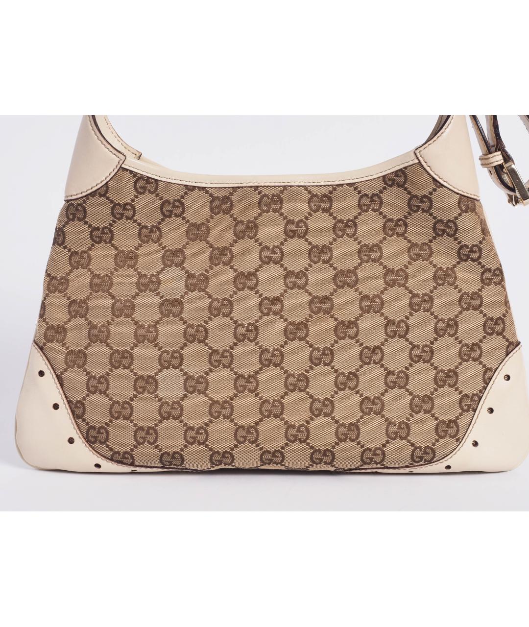 GUCCI Бежевая сумка с короткими ручками, фото 4