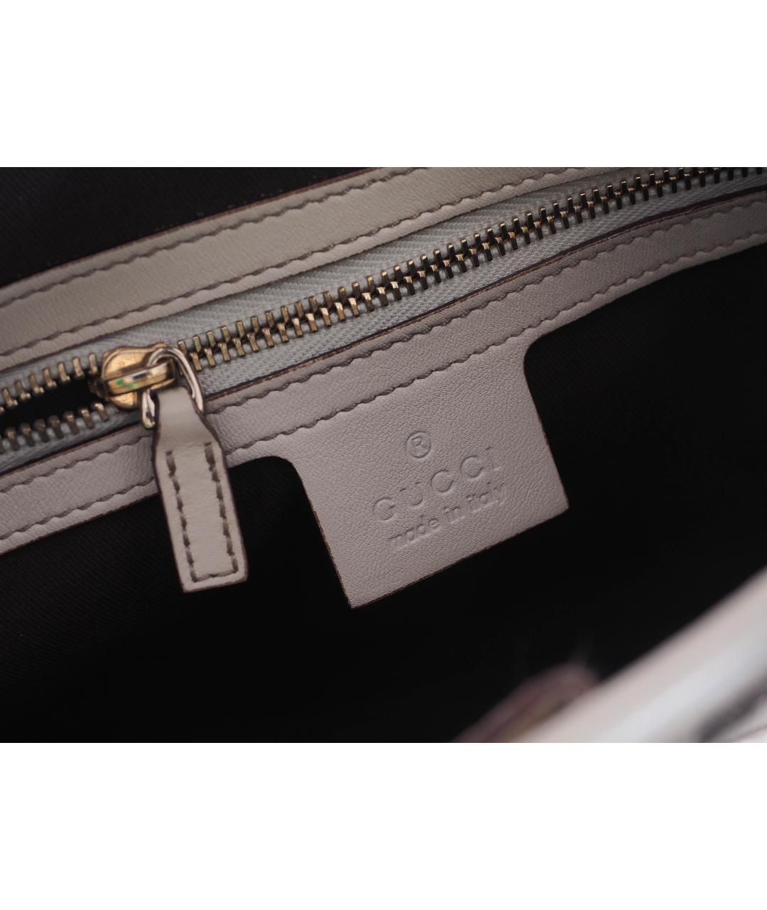 GUCCI Бежевая сумка с короткими ручками, фото 8