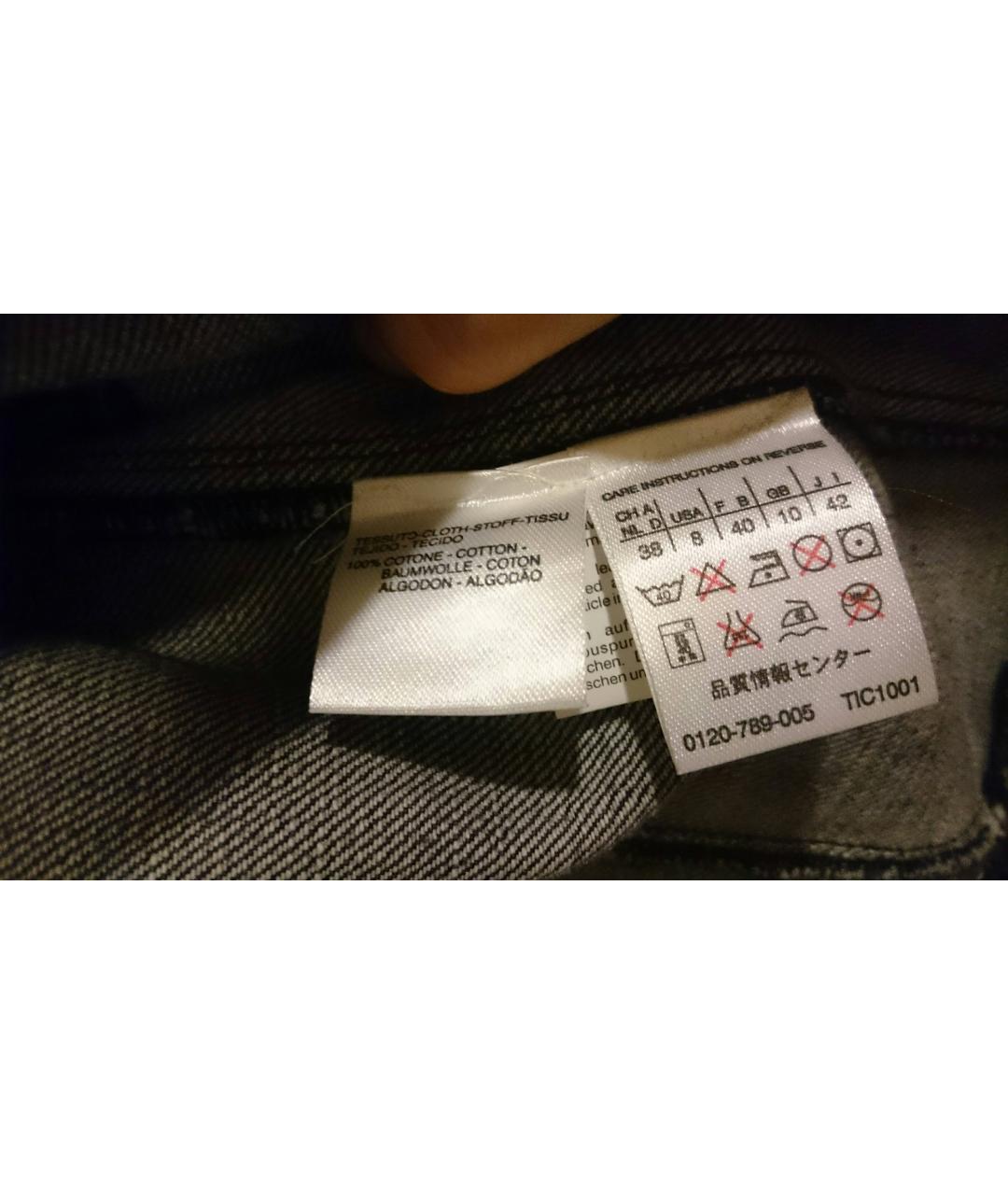 SPORTMAX Серый хлопковый жакет/пиджак, фото 7