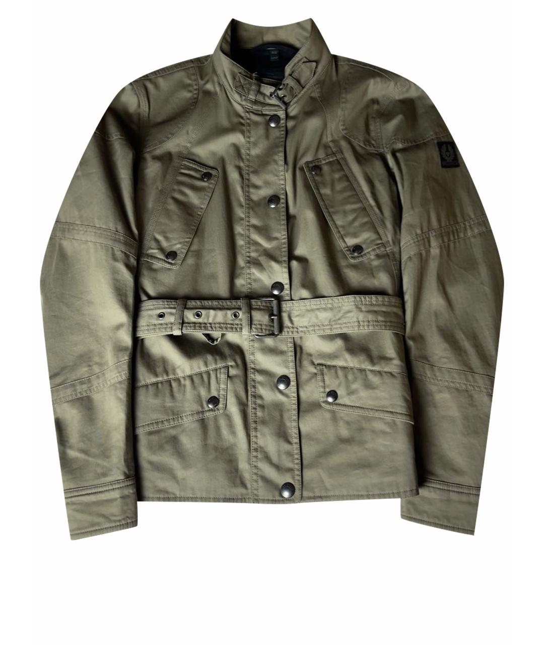 BELSTAFF Хаки хлопковая куртка, фото 1