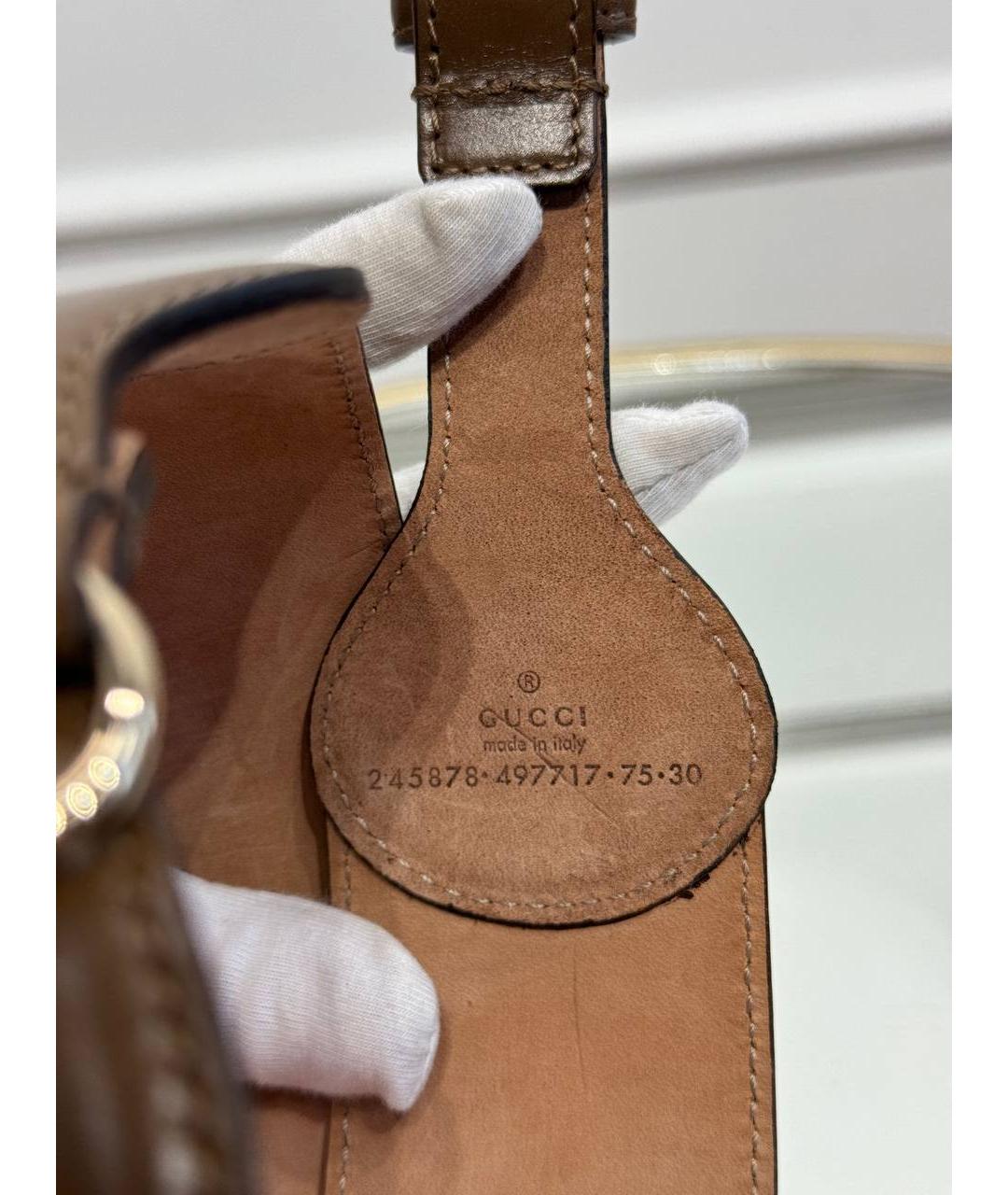 GUCCI Коричневый ремень, фото 3