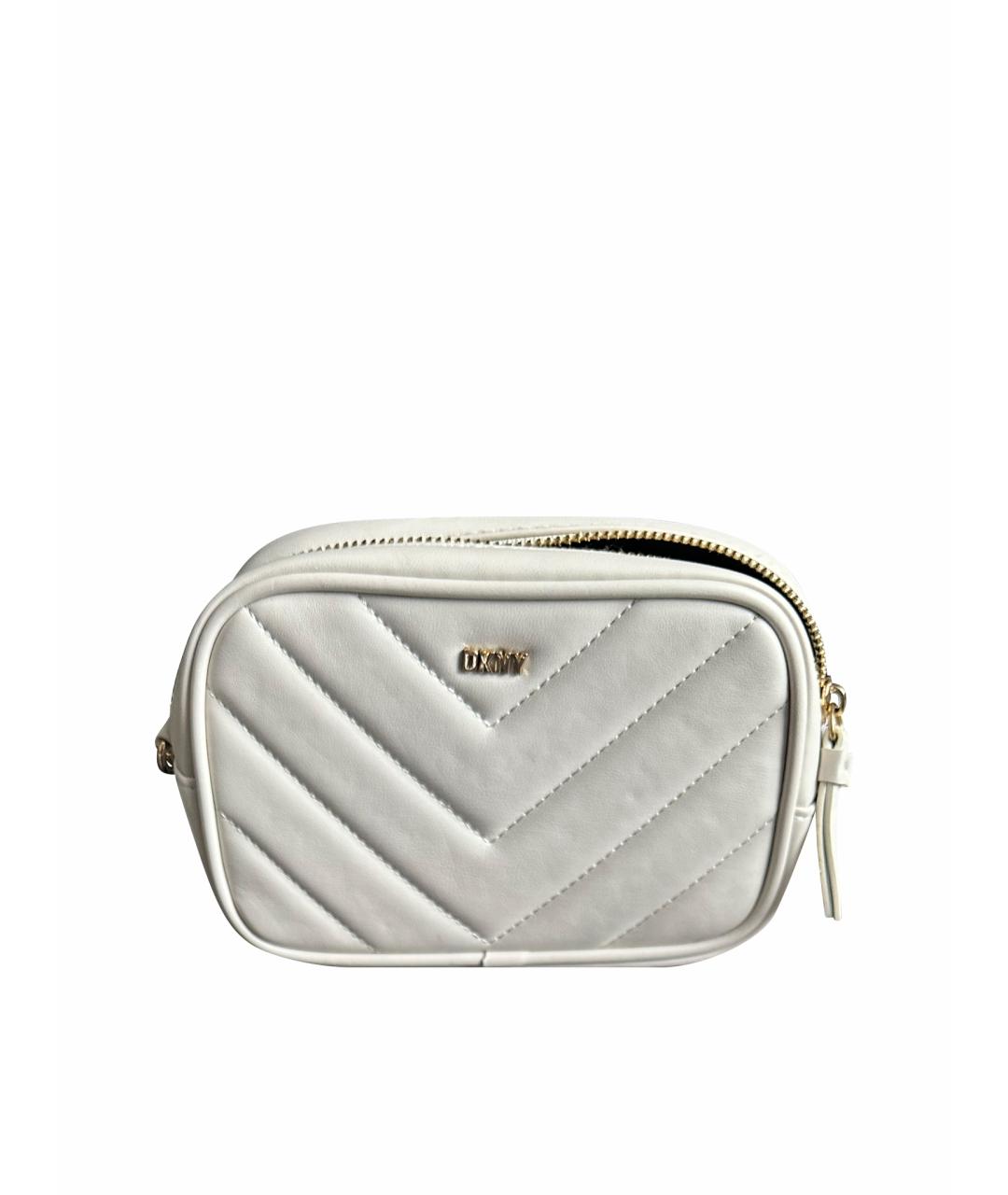 DKNY Белая сумка через плечо из искусственной кожи, фото 1